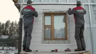 Монтаж винилового сайдинга Holzplast - видео инструкция по установке