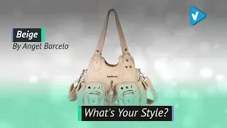 Angel Barcelo Women's Soft Leather Multi-Layer Pocket Tote Shoulder Bag 2019 - Choose Yours!