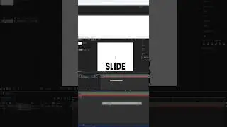 Smooth Slide Text Reveal Animation in After Effects | After Effects 