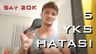 YKS Çalışanların Yaptığı 5 Hata