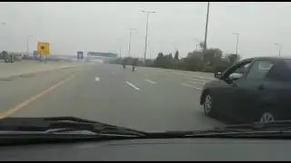 Race accident 2016 (Lahore) Mr Kalu vs I don't know