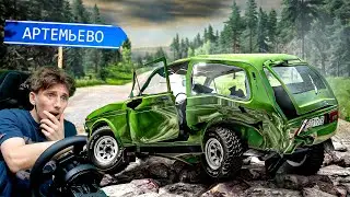 I WAS IN A HIGH-SPEED ACCIDENT IN A NIVA VAZ 2121... | RP REBUILDING IN BIMKA | BeamNG.drive