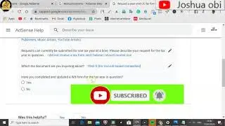 How To Fill Form W8-BEN for Google Adsense || Adsense W 8BEN for Italy