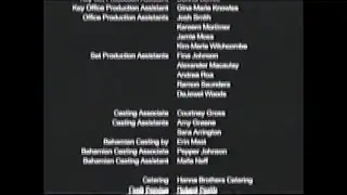 Into The Blue (2005) End Credits (TNT 2010)