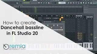 How to create a Dancehall Riddim Bassline using Fl Studio 20