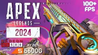 Ryzen5 5600g rx580 Apex (Tested in 2024) #ryzen55600g #rx580  #gaming #apexlegends