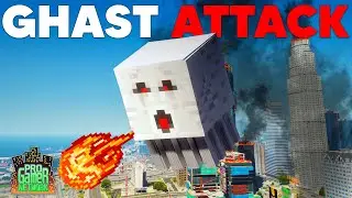 MINECRAFT GHAST DESTROYS THE WORLD! | PGN # 248 | GTA 5 Roleplay