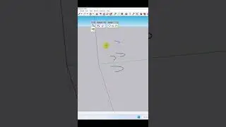 Sketchup Chair #shorts