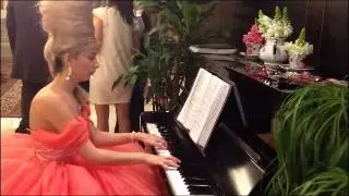 TEA TIME EVENT AT FOUAD MAKHZUMI RESIDENCE,GUILNAR MAJDALANI-PIANIST-