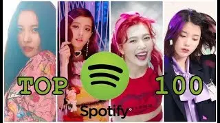 [TOP 100] Most Streamed K-Pop Female Songs on Spotify of 2017