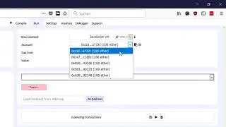 Interaktion mit Remix und Smart Contracts