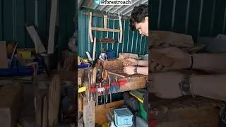 РУКОЯТЬ ИЗ ДУБОВОГО КОРНЯ! 