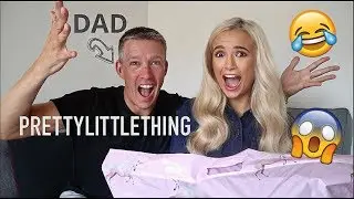 DAD DOES MY PRETTY LITTLE THING ORDER....OMGGG!?! TRY ON!