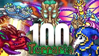 Terraria En ZOR Modda 100 GÜN Hayatta Kaldım 