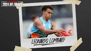 Leonardo Lombard - 2024 AFL Draft Prospect | Zero Hanger TV