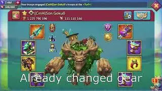 Lords Mobile single rally take agains 1.2 billion might online player