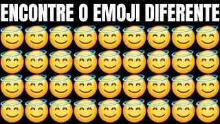 QUÃO BONS SÃO SEUS OLHOS? #24 | Encontre o emoji diferente | Teste de quebra-cabeças com emoji