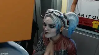 Harley Quinn's Subway Encounter