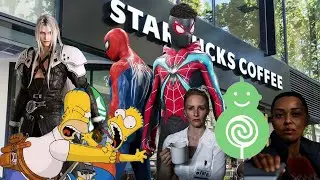 Miles New Soyder-Man | Alan Woke 2 Race Swap | Sweet Baby Inc | FF7 Rebirth Trash | Simpsons Go Soft