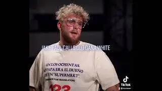 Jake Paul calls out Dana White. #boxinghighlights #ufc #mma #jakePaulvsdanawhite