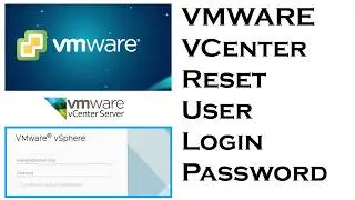 Reset User Login Password in VMWare Center