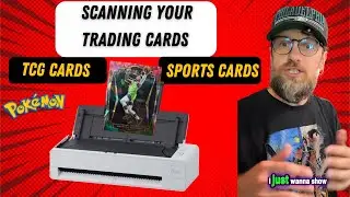 Scanning Trading Cards for your Online Business 