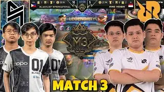 RRQ VS BLACKLIST MATCH 3 | WHAT HAPPEN TO RRQ'S PERFORMANCE? | M3 WORLD CHAMPIONSHIP