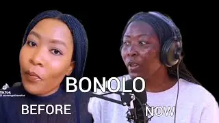 BONOLO with her strange voice. What happened to her face(skin)