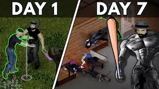 Starting with 0 Strength and 0 Fitness in Project Zomboid