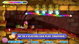 Kirby and the Rainbow Curse (Gameplay Trailer)