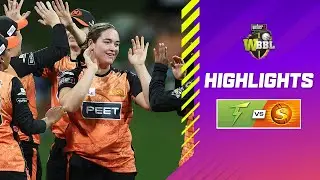 The Bulldozer Stars Again | Sydney Thunder v Perth Scorchers Highlights | #WBBL10