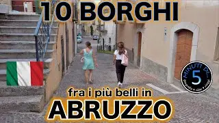 Abbiamo visitato 10 BORGHI fra i più belli in ABRUZZO 💚🇮🇹
