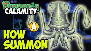 Terraria Calamity Mod How To Summon COLOSSAL SQUID BOSS (2024)