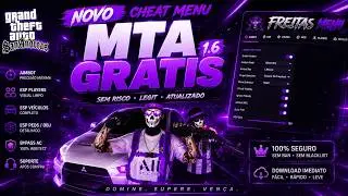 NOVO CHEAT MENU GRATIS PARA MTA:SA - GRATUITO ☠️ - AIMBOT - ESP