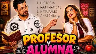 Profesor y Alumna-Verraquera y @claudiapatriciaserna314 