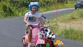 Новая подборка смешных ситуаций с мотоциклами.