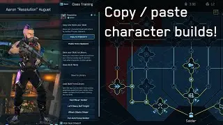 How to Import Character Builds from a Guide in Cyber Knights