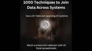 1000 Techniques to Join Data Across Database Platforms