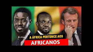 PRESIDENTE DO SENEGAL ACABA COM EMMANUEL MACRON.