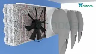 PRIHODA Fabric Ducting Defrost Damper