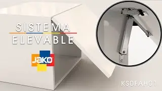 ¿Cómo instalar Sistema Elevable para alacena? MODELO JKS0FAH01