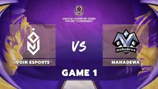 VOIN ESPORTS vs MAHADEWA | Group Stage Day 1 - Game 1 | KEPO.ID HOK Online Tournament 2024