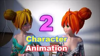 👩‍🏫Daz Tutorial: How to Make Two-Character Animation in Daz Studio