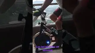 luz led bicicleta de spinning #mejorenbici #mtb #ciclismo