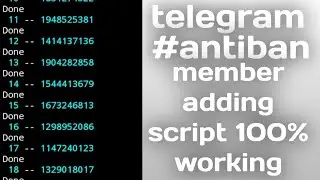 [2022] How To Use Thanos Member Adding Script ⚡️ || Termux Member Adding Video Tutorial 💯