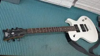 SGR by Schecter Solo-6. Шлифовка ладов, замена комплектующих, ремонт ремня.