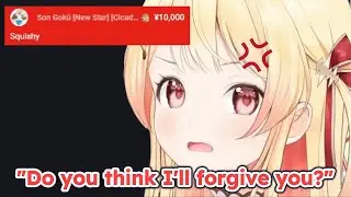 Kanade got angry at this superchat