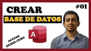 ✅ Como CREAR una BASE DE DATOS en ACCESS Desde Cero 😉 (2013, 2016, 2019, etc)