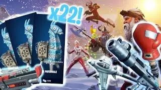APRO 22 LAMA INVERNALI & primo sguardo alle Armi Festive - Fortnite Salva il Mondo