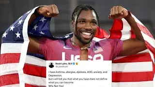 Noah Lyles Stood On Business